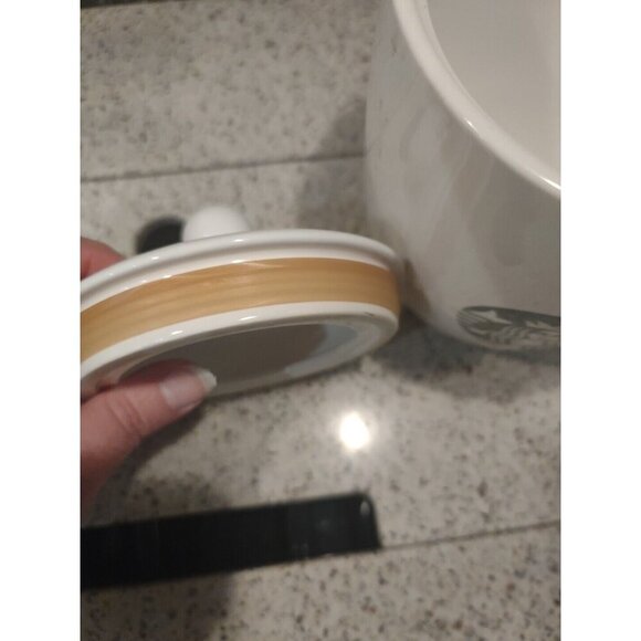 Starbucks 2013 Mermaid Air Tight Canister EXC 8" Tall - Picture 6 of 7